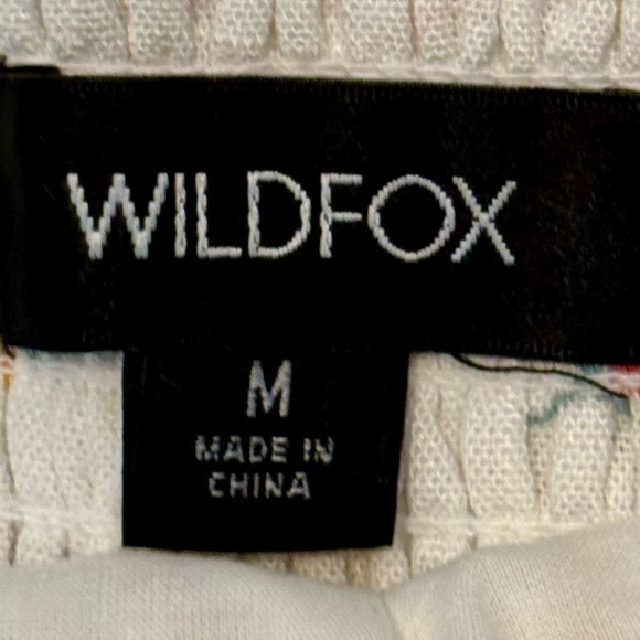 NWT Wildfox Odessa Top Snow White Stem Floral - Picture 3 of 10